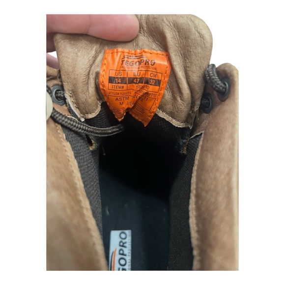 TeGoPro Tan Leather Men's Boots - Picture 5 of 5